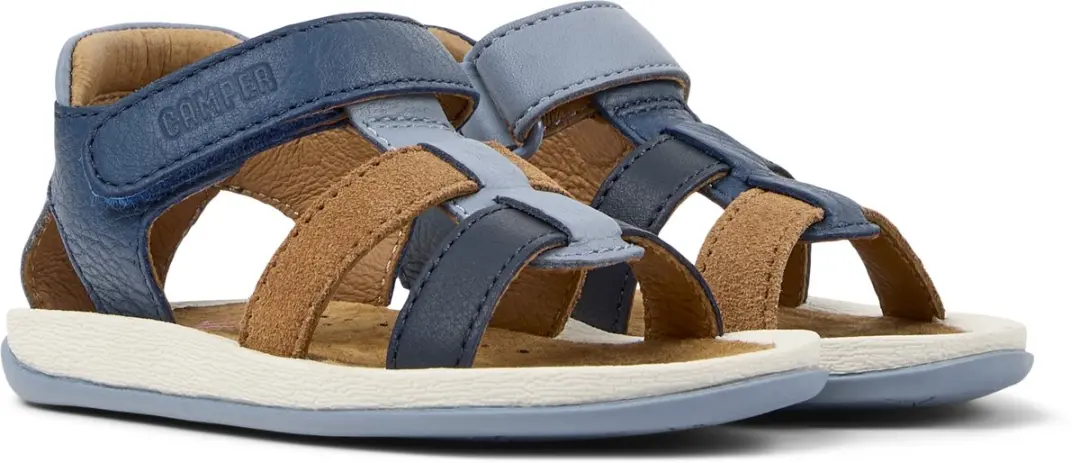 Camper Bicho Sandalen Bicho - Kinderen - Blauw Bruin - 22 - afbeelding 5 van 5