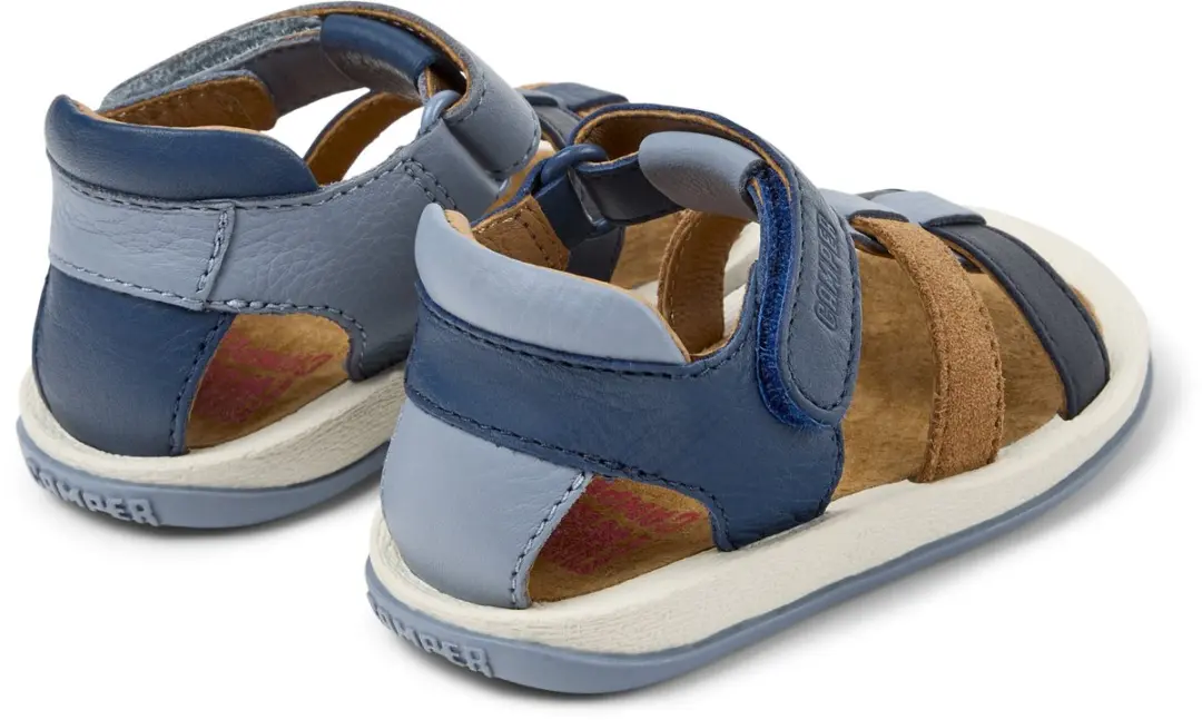Camper Bicho Sandalen Bicho - Kinderen - Blauw Bruin - 22 - afbeelding 4 van 5