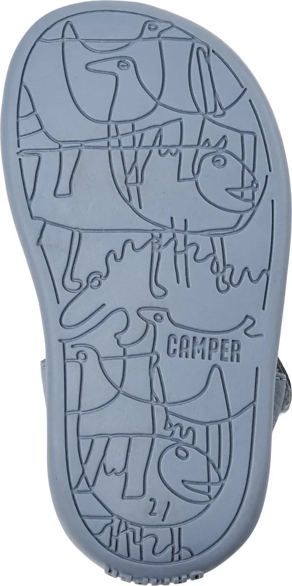 Camper Bicho Sandalen Bicho - Kinderen - Blauw Bruin - 22 - afbeelding 2 van 5