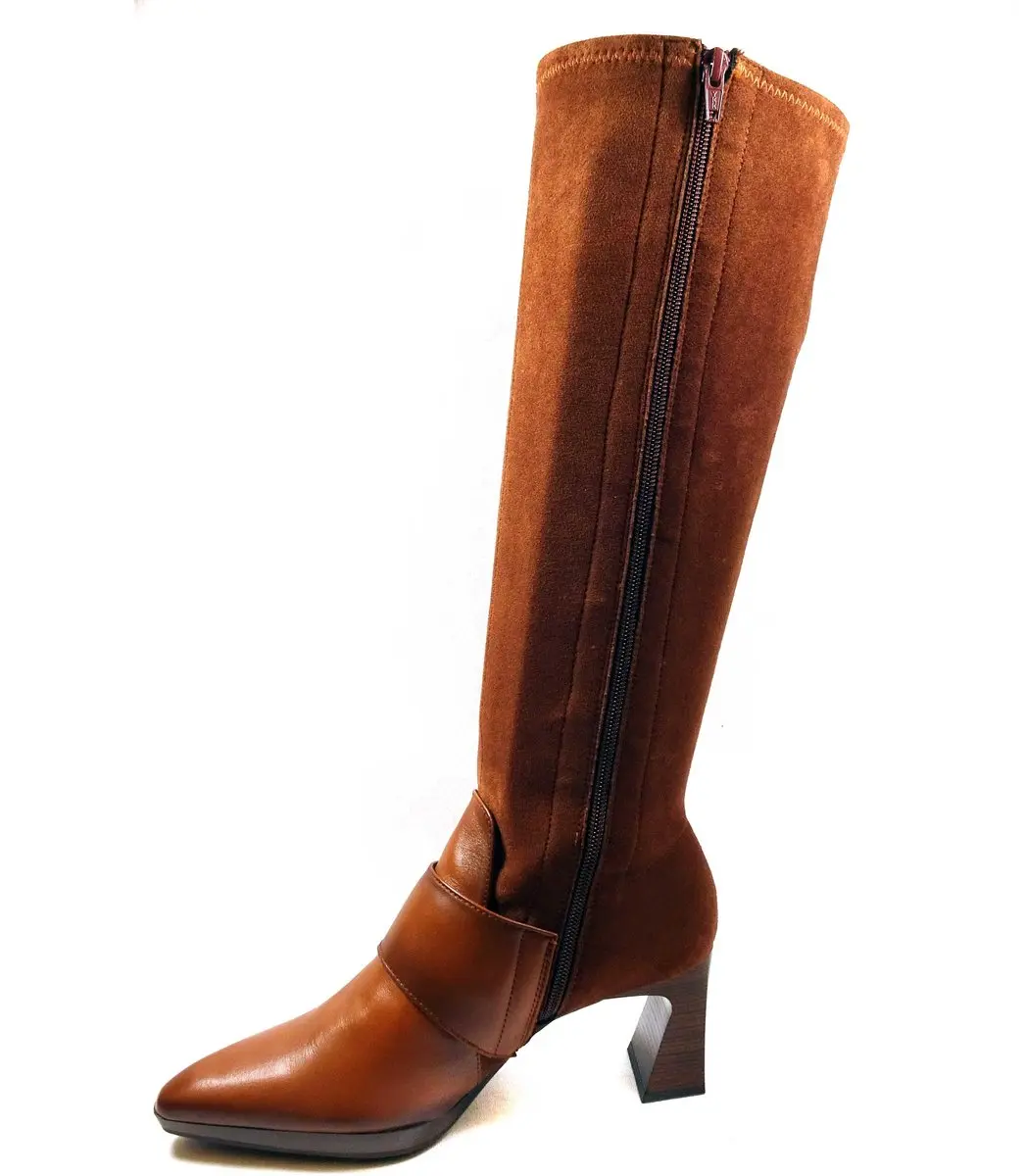 Hispanitas HI254329 Lange laars Lichtbruin - afbeelding 3 van 6