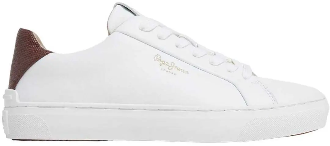 Pepe Jeans Camden Curve Schoenen Wit EU 37 Vrouw