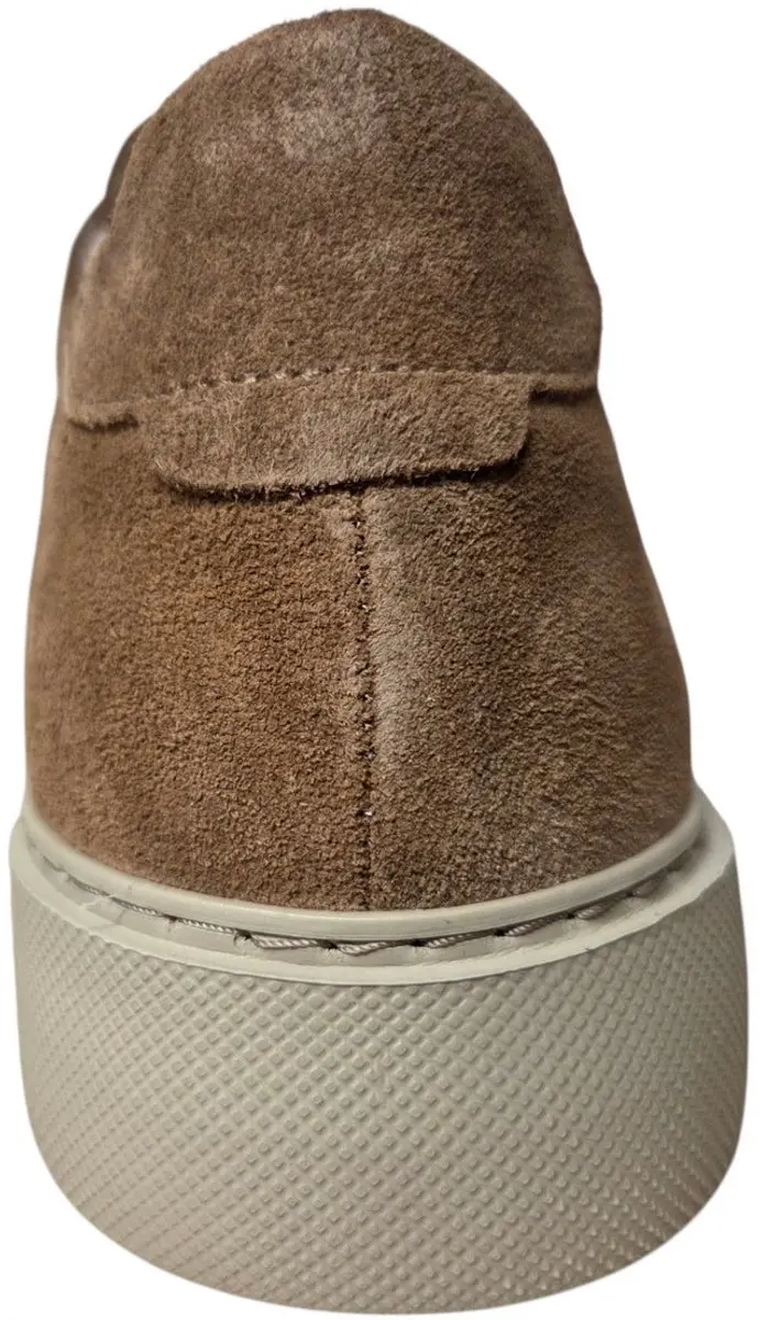 H32 Simplycity Sigaro Suede Sneakers - Beige - 41 - afbeelding 2 van 4