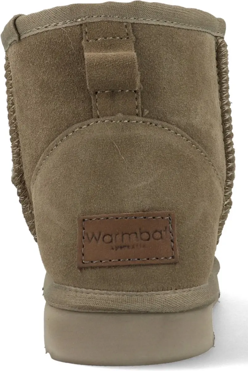 Warmbat Wallaby Women Suede Boot Dames Laarzen Mosgroen - afbeelding 6 van 6
