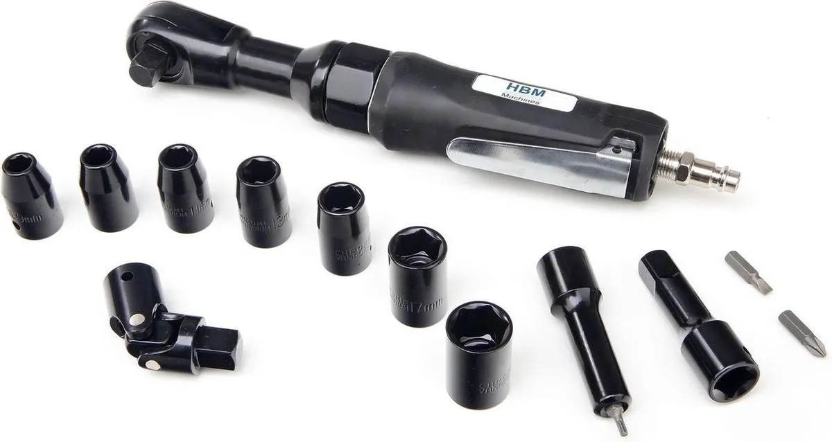 HBM PROFI 17 Pneumatische Slagratelset
