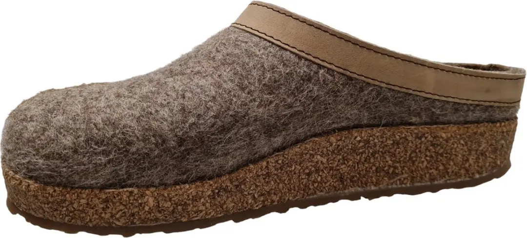 Haflinger Grizzly Torben - Pantoffels Dames - Pantoffels Heren - Turf - Maat 41 - afbeelding 4 van 6