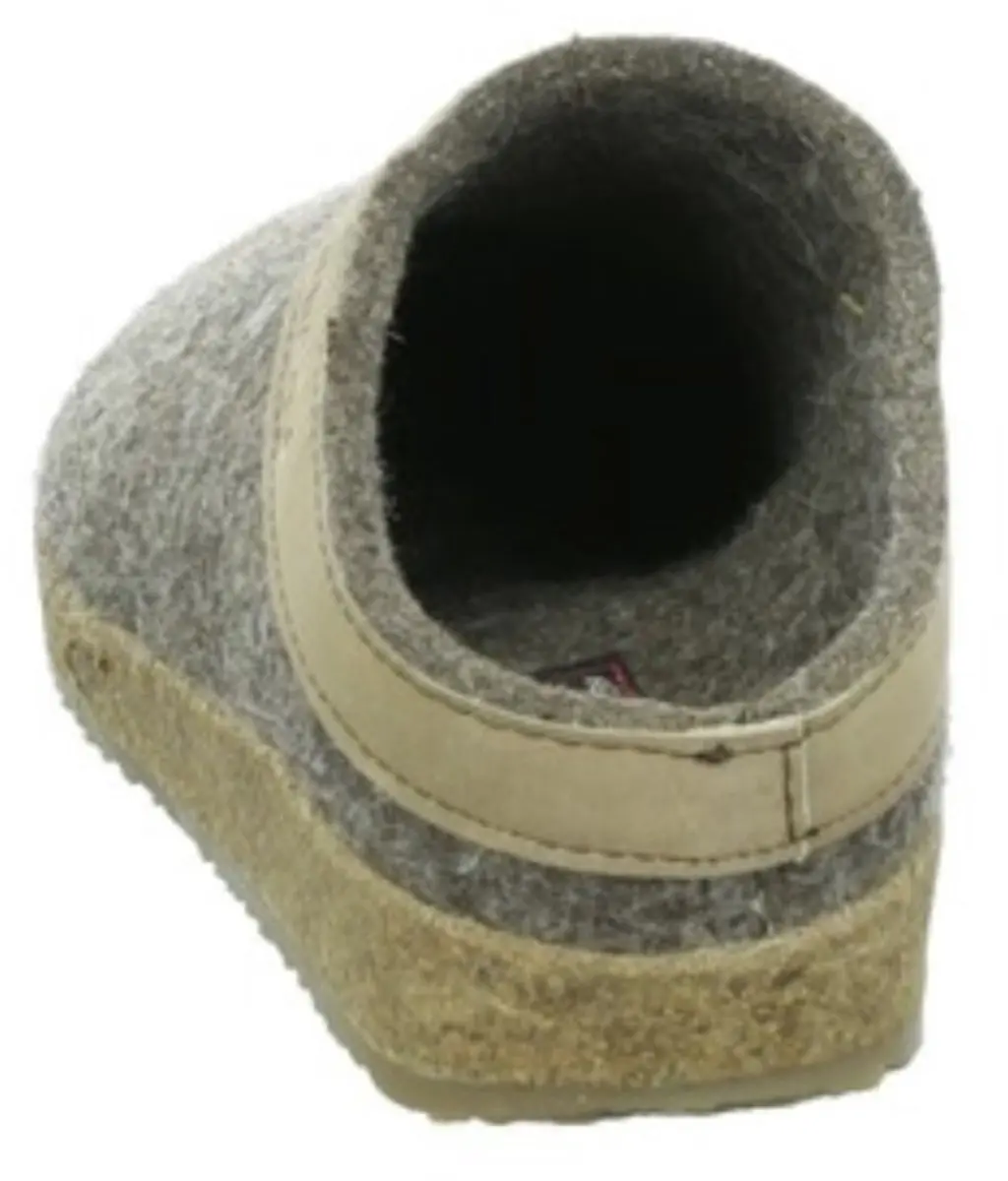 Haflinger Grizzly Torben - Pantoffels Dames - Pantoffels Heren - Turf - Maat 41 - afbeelding 6 van 6