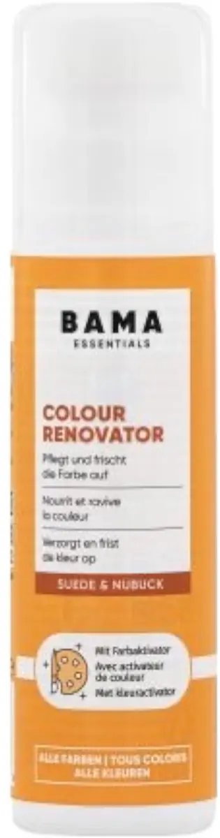 Bama Kleurhersteller Donkerblauw Suède en Nubuck