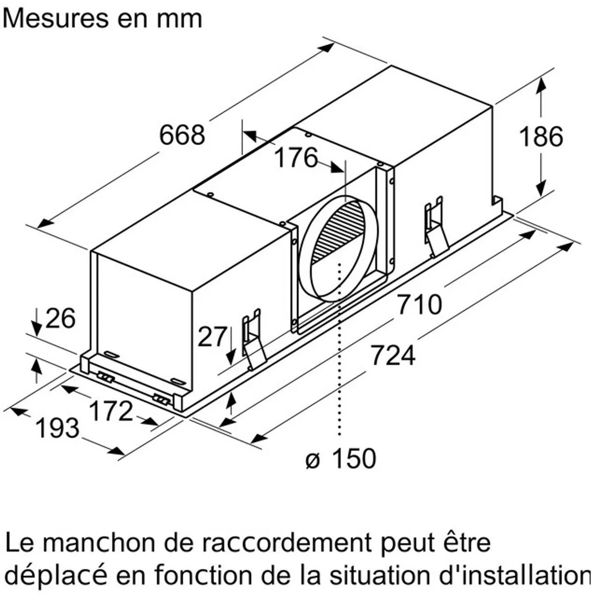 Siemens LZ21JXC51 Recirculatiemodule - Roestvrijstaal