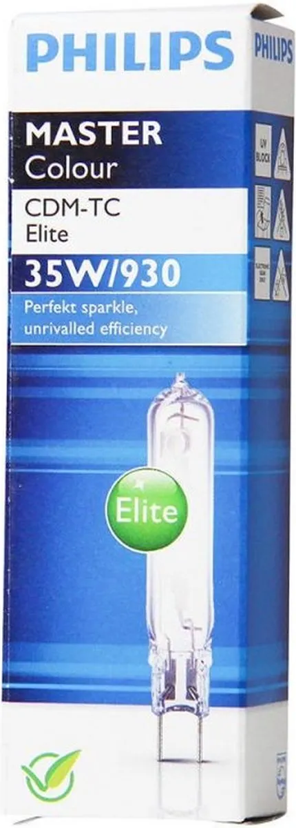 Philips Master Colour E3AZ8 Halogeenmetaaldamplamp 20W - Warm wit - afbeelding 6 van 6