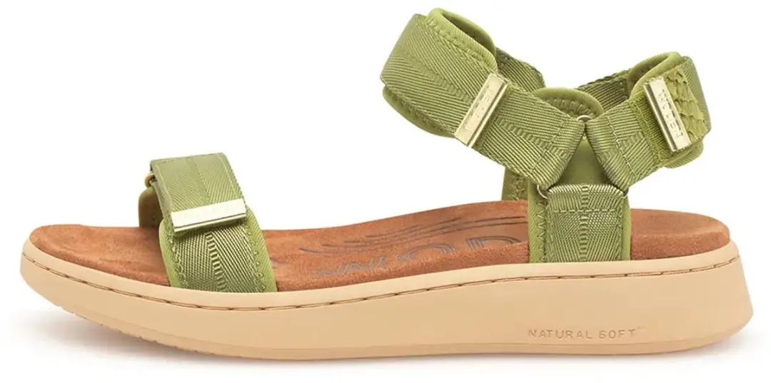 Woden Line Sandalen Groen EU 39 Vrouw