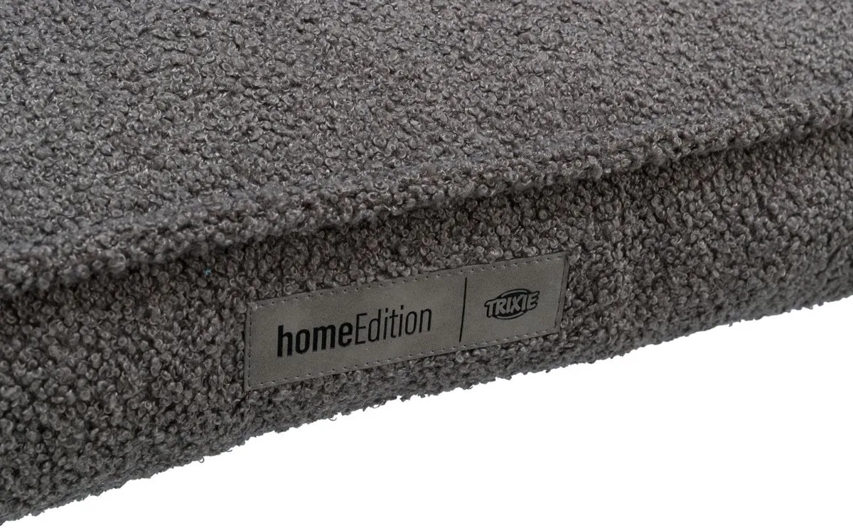 Trixie Be Eco Hondenkussen Coline Hoekig Donkergrijs - 100X70 CM