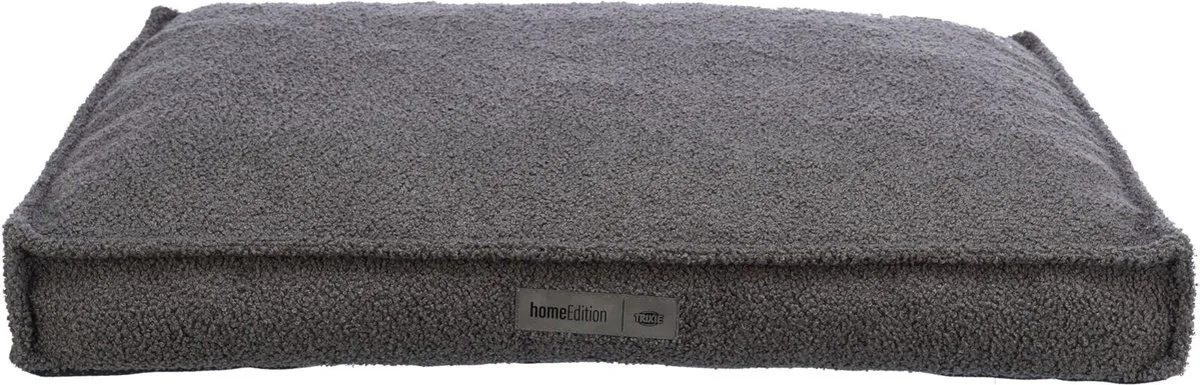 Trixie Be Eco Hondenkussen Coline Hoekig Donkergrijs - 100X70 CM