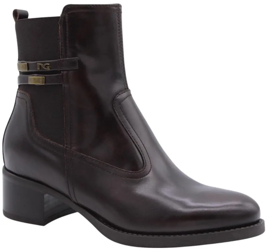 Nerogiardini Elastic Manolete Laarzen 85 Tr Brescia 894 T.Mor