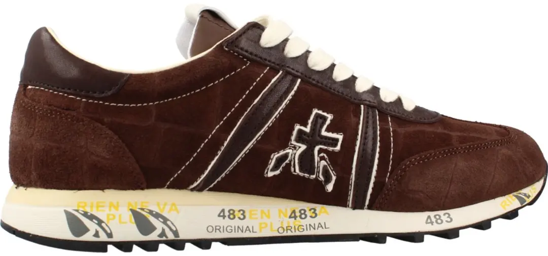 Premiata Lucydo.1 Sneakers Bruin - afbeelding 3 van 6