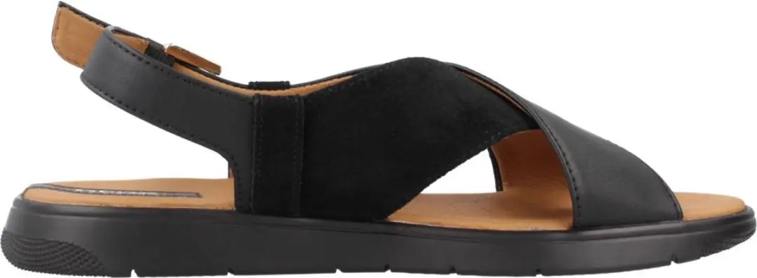 Dames Wedge Sandalen met Gesp