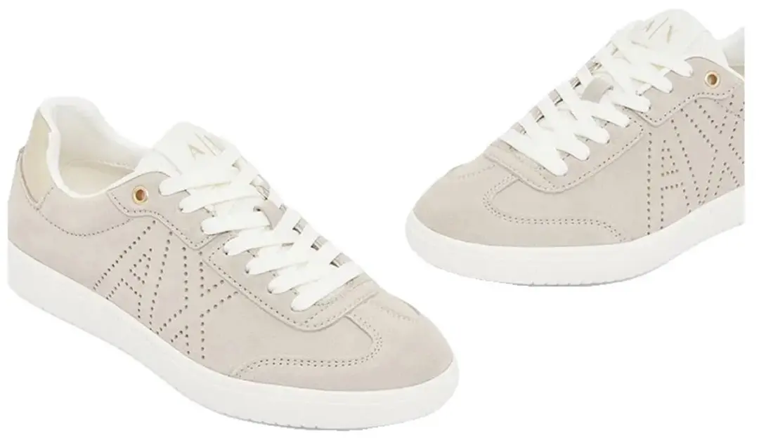 Armani Exchange Technical Fabric Damesschoenen - Beige - afbeelding 5 van 5