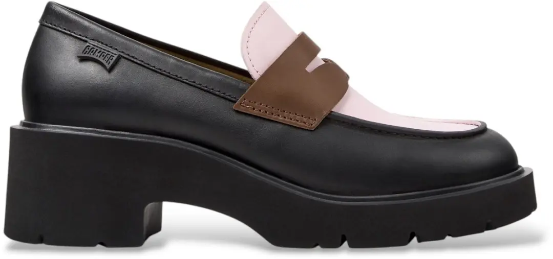Camper Multikleurige Ultrasoft leren mocassins