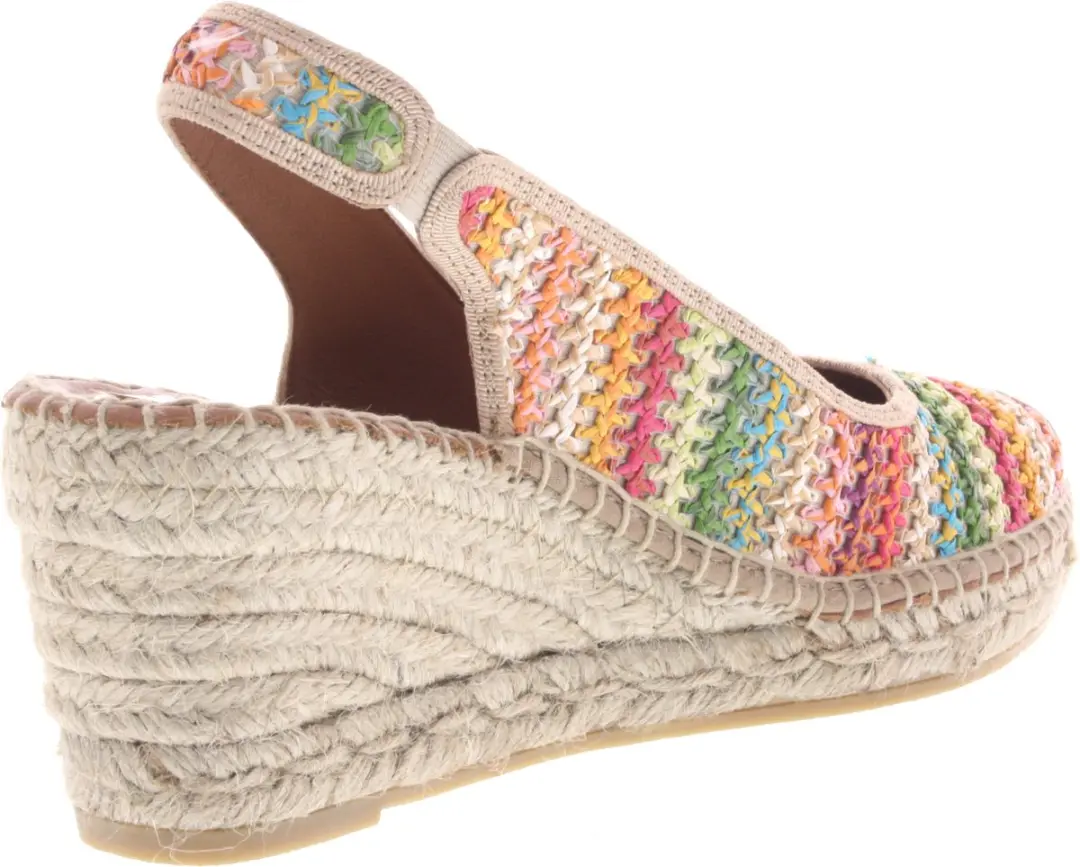 Dames Pumps Viguera 1955 Crochet Camel Multi - Maat 38 - afbeelding 3 van 4