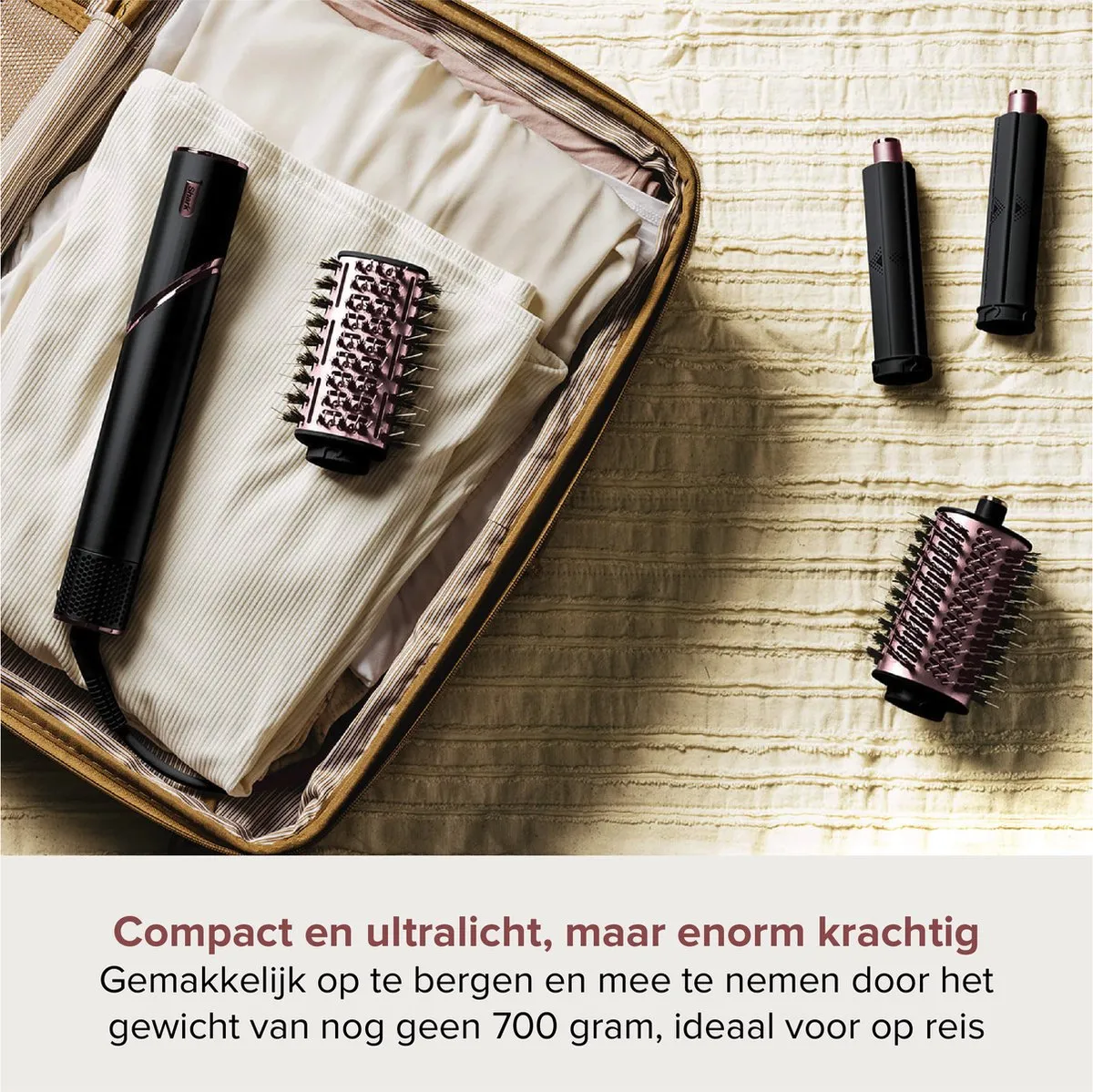 Shark FlexStyle HD440EU 5-in-1 Multistyler - 1400W - Zwart/Rozegoud