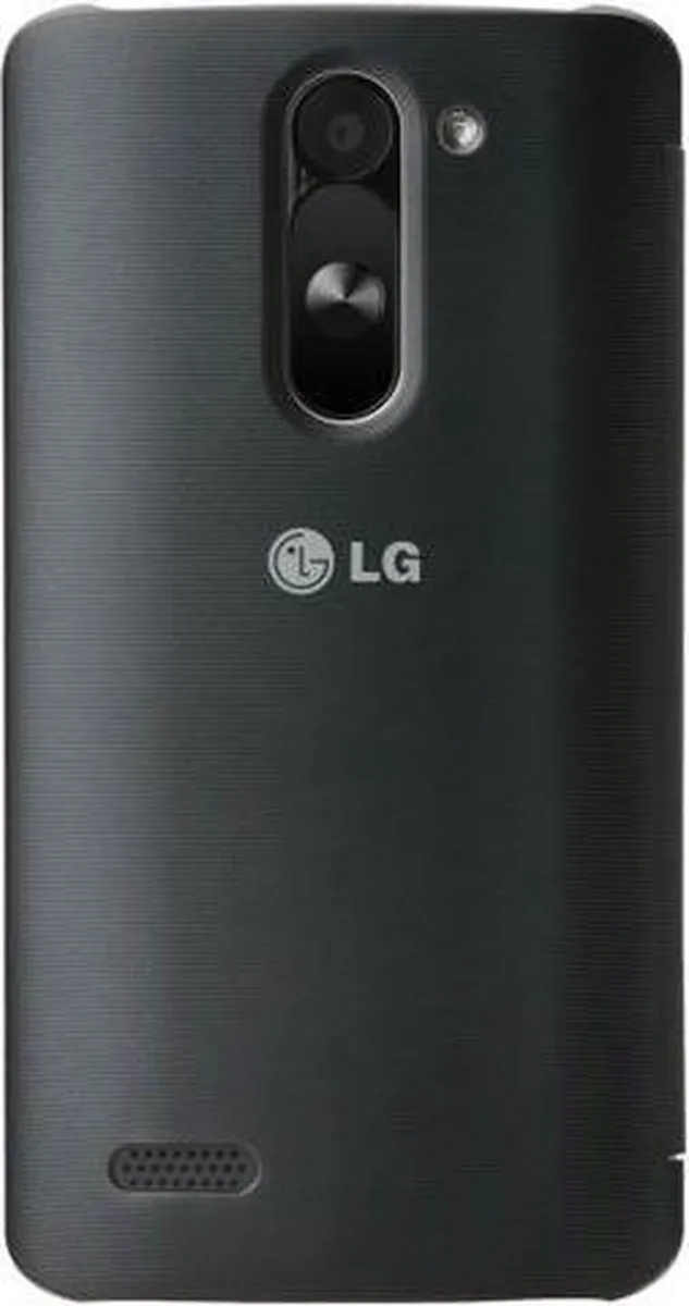 LG Quick Circle Cover CCF-560 Hoesje - LG L Bello Zwart