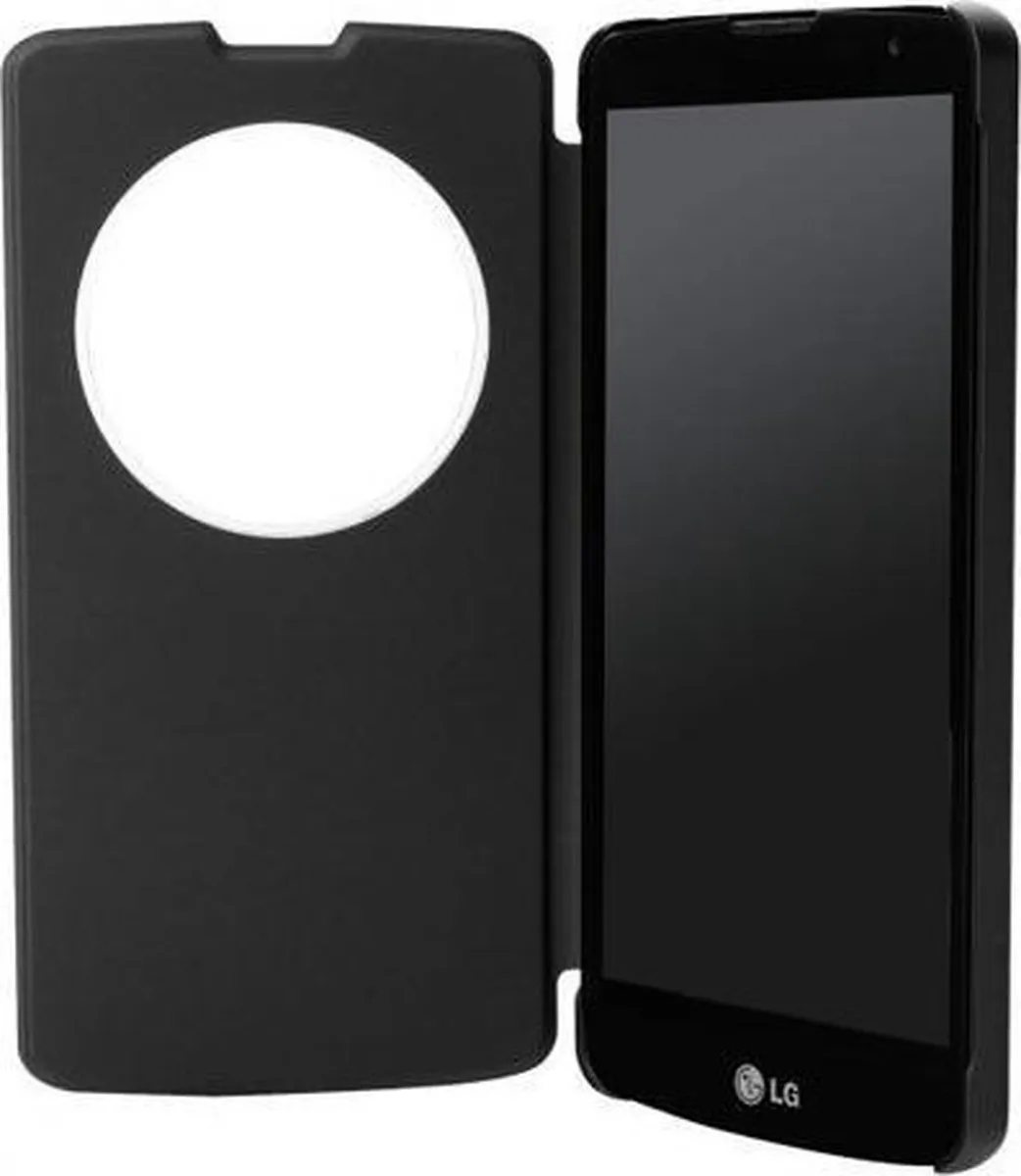 LG Quick Circle Cover CCF-560 Hoesje - LG L Bello Zwart