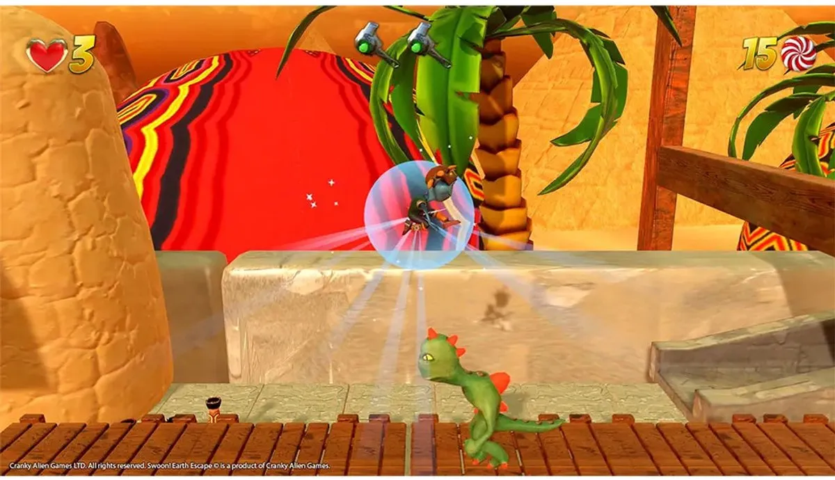 Nintendo Switch Swoon! Earth Escape Transparant