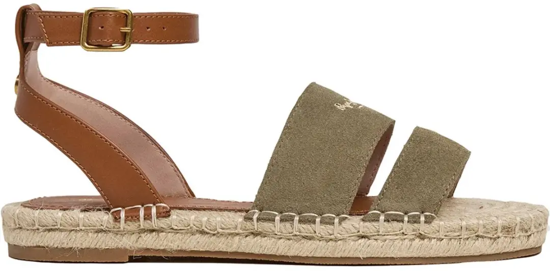 Pepe Jeans Auri Street Sandalen Groen,Bruin EU 38 Vrouw