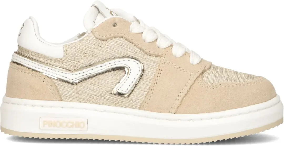 Pinocchio Meisjes Lage sneakers P1015 Beige