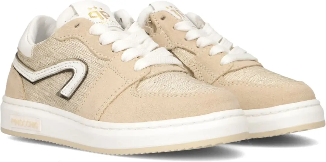 Pinocchio Meisjes Lage sneakers P1015 Beige - afbeelding 3 van 6