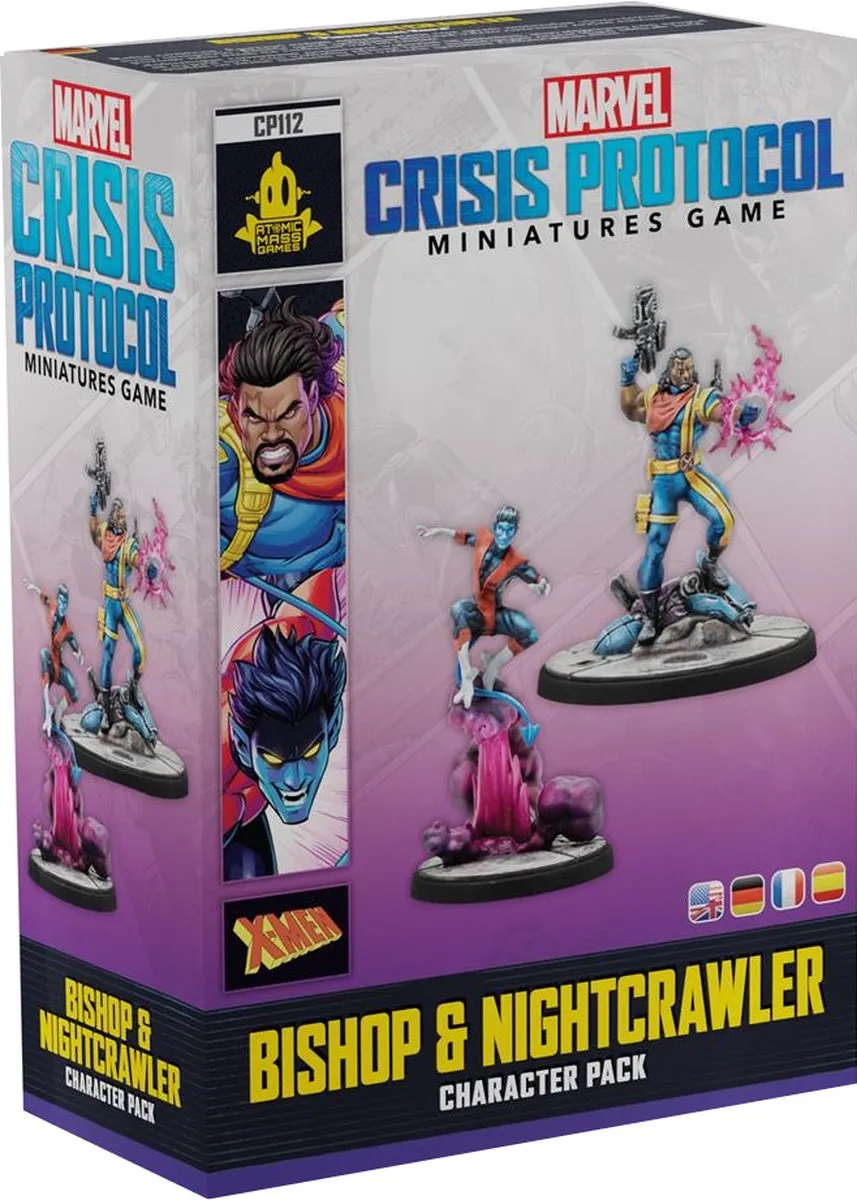 Marvel Marvel Crisis Protocol Bishop & Nightcrawler AMCP112