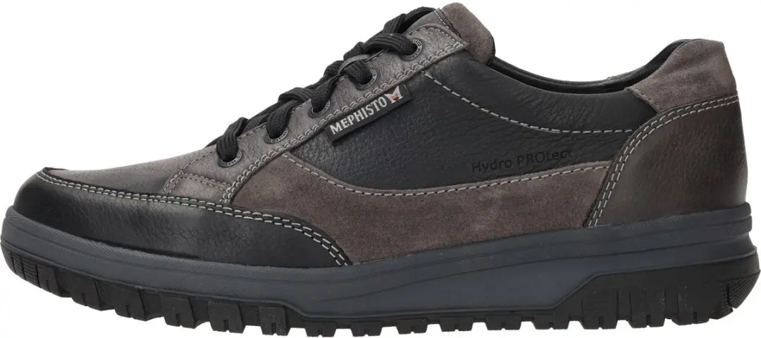 Mephisto - PACO NEVADA - Vrije tijdsschoenenHeren veterschoenHeren sneakersCasual - Kleur: Zwart - Maat: 43 - afbeelding 6 van 6