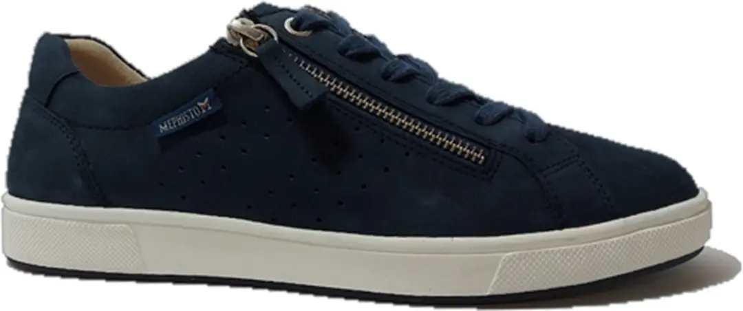 Mephisto Sneaker Nikita Blauw Nubuck