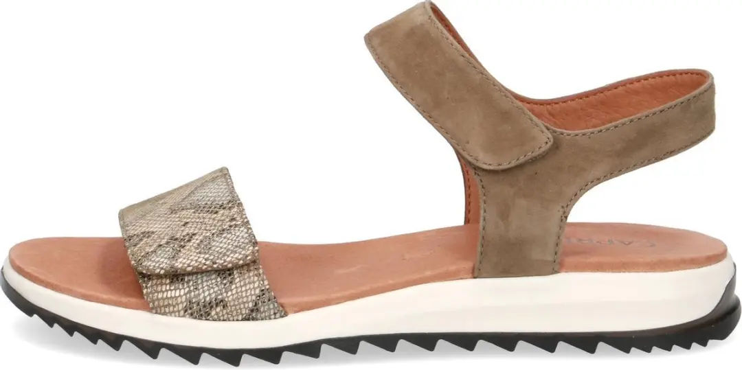 Caprice Damessandalen Olive maat 40