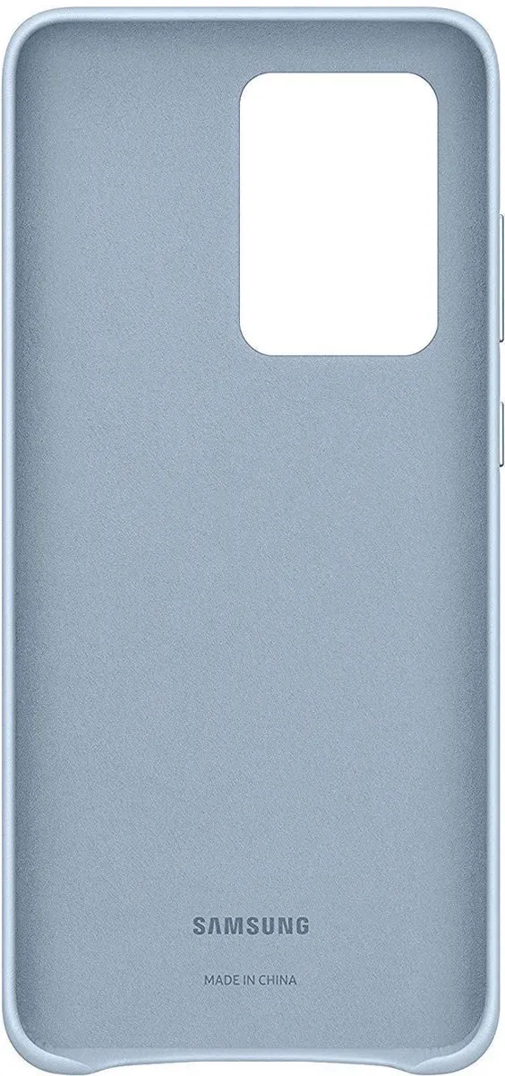 Samsung Leather Hoesje EF-VG988LLEGEU - Blauw