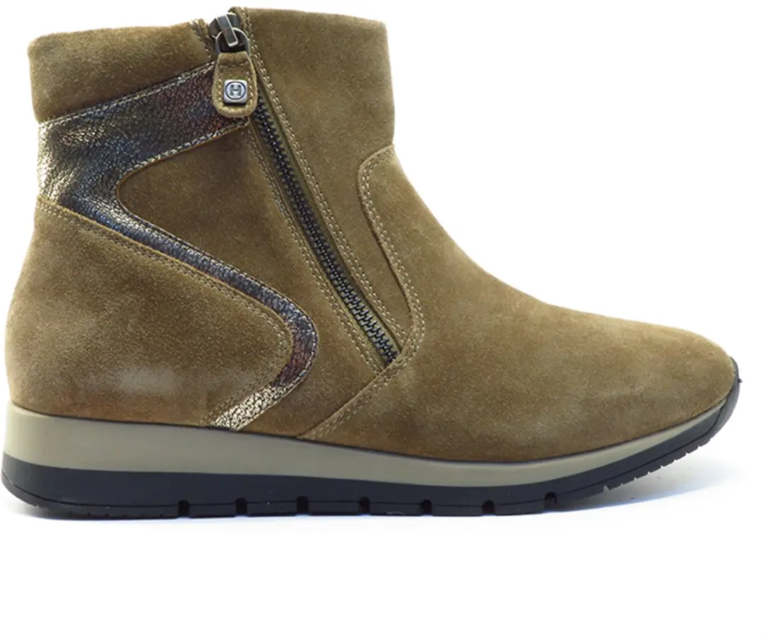 Helioform Enkellaars Taupe 241.001.0354 Wijdte H maat 40.5