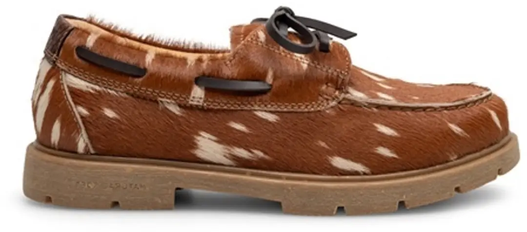 Woden dames bootschoen met bambi print