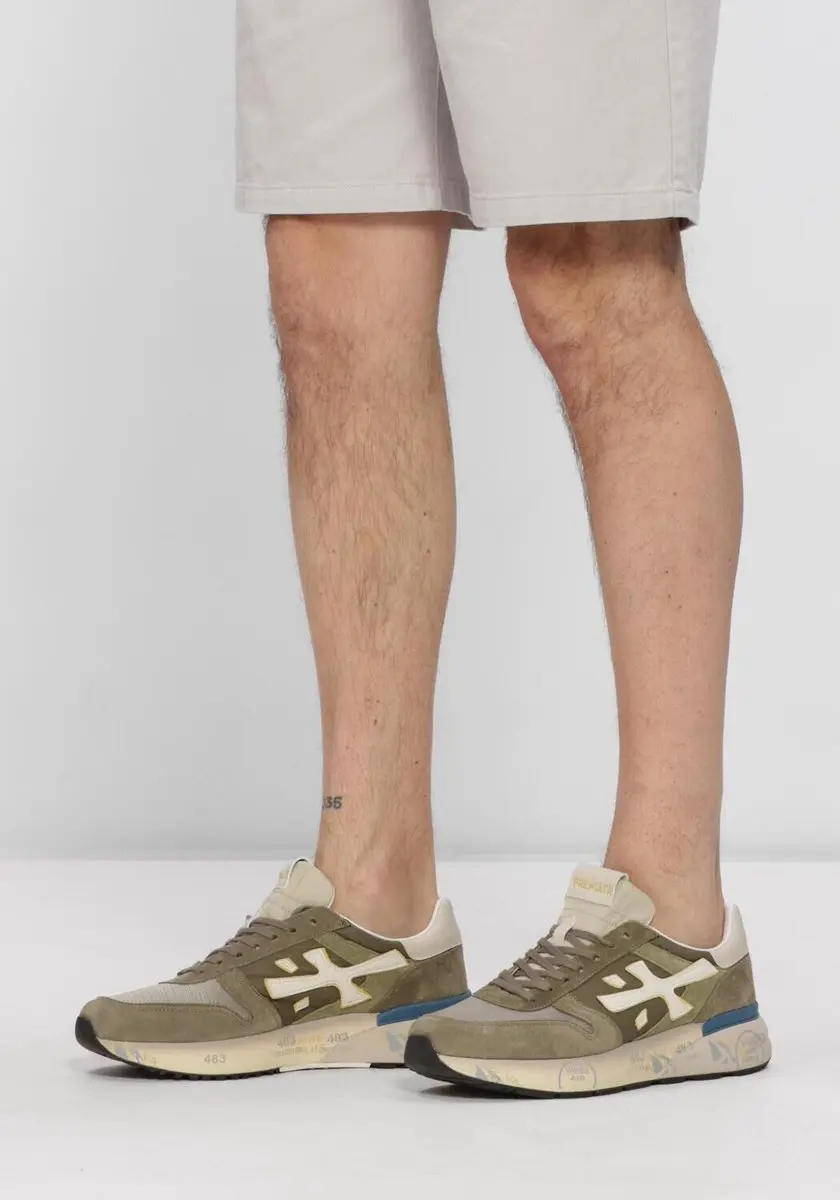 Premiata Mick Sneakers Groen 46 - afbeelding 2 van 6