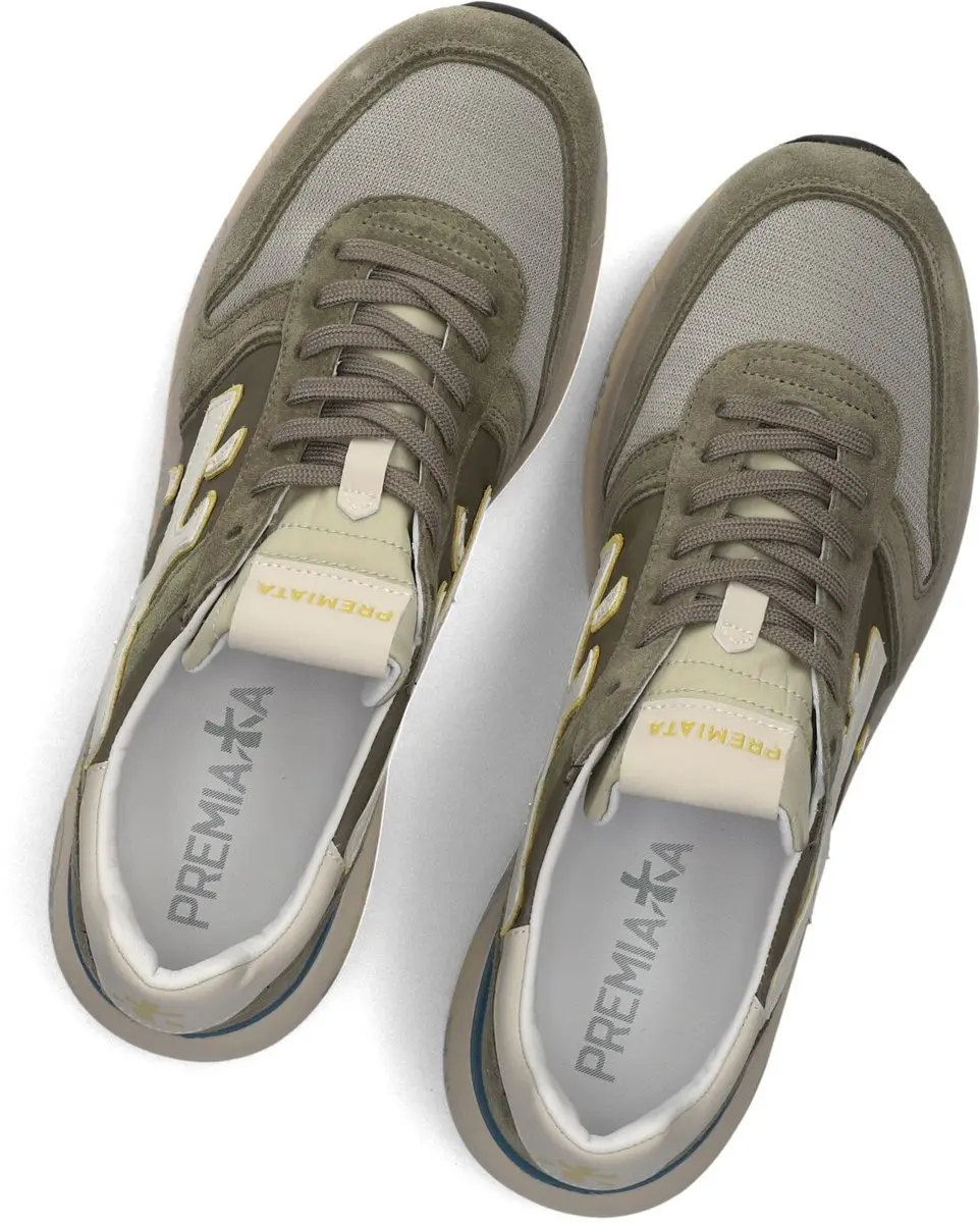 Premiata Mick Sneakers Groen 46 - afbeelding 5 van 6