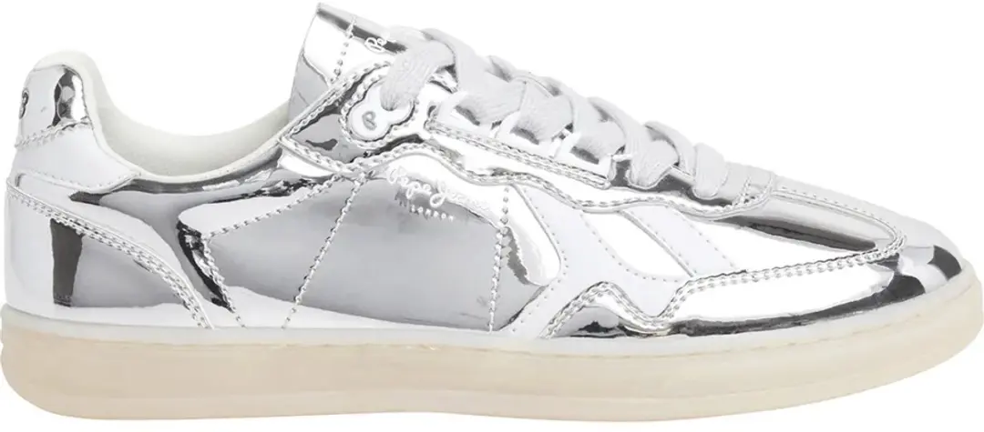 Pepe Jeans Ball Mirror Schoenen Zilver EU 40 Vrouw