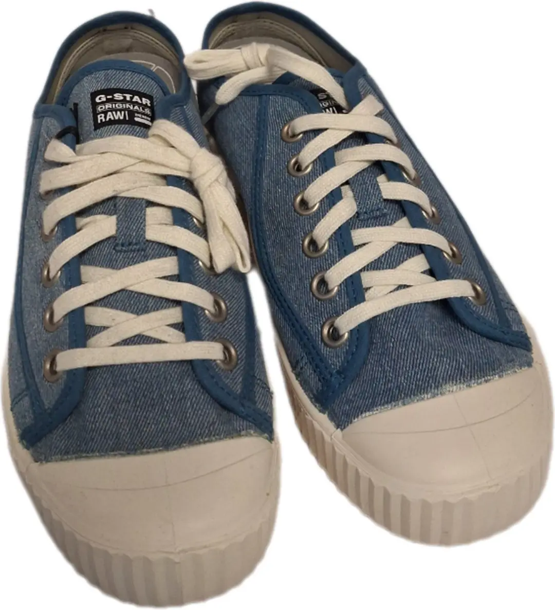 G-STAR RAW-ROVULC-LADYSNEAKER-BLEU-CANVAS-SIZE 40