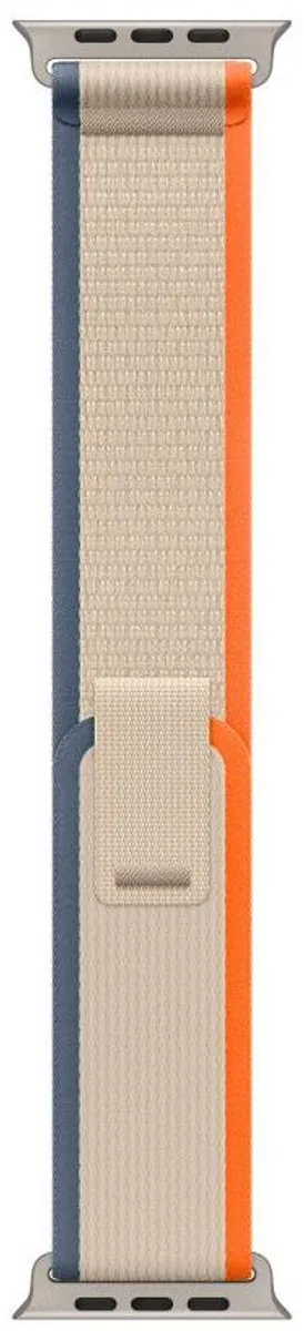Apple Trail Loop Horlogeband - 49mm - S/M - Oranje/Beige - afbeelding 6 van 6