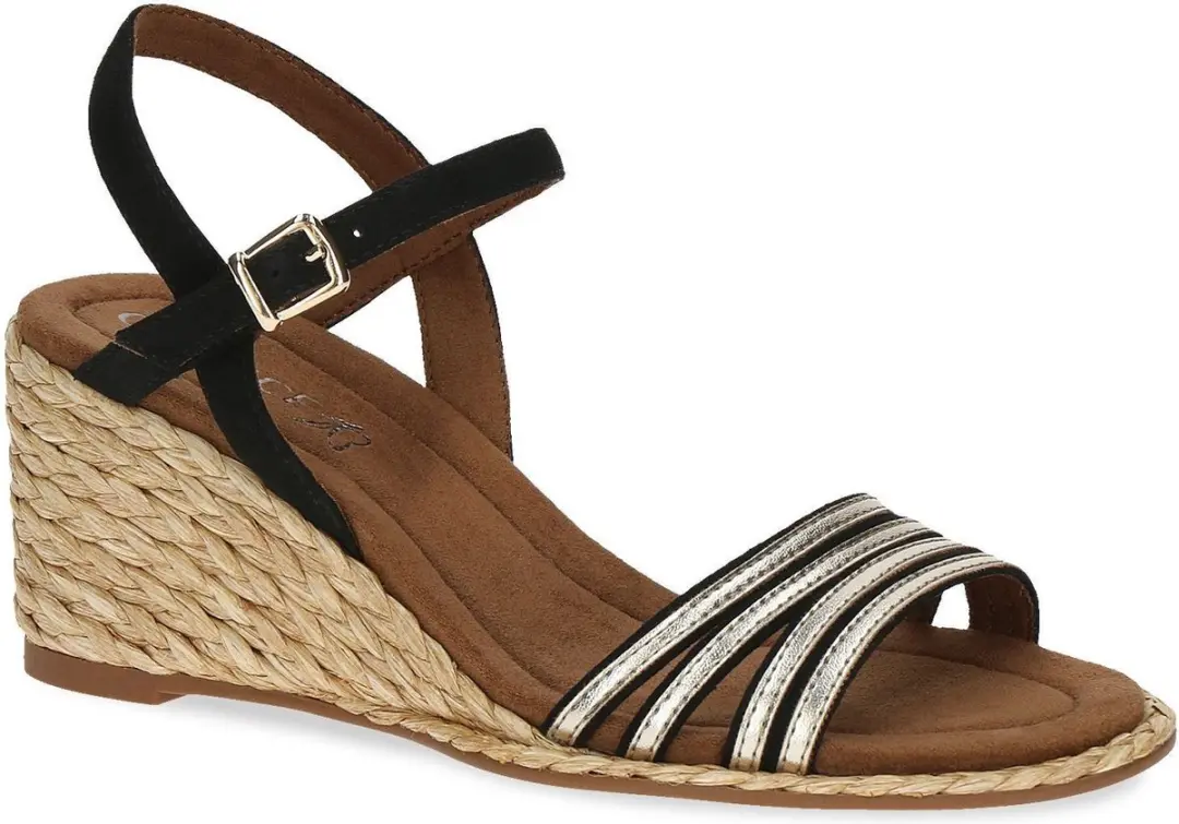 Caprice Dames Sandaaltje 9-28305-42 091 G-breedte Maat: 39 EU