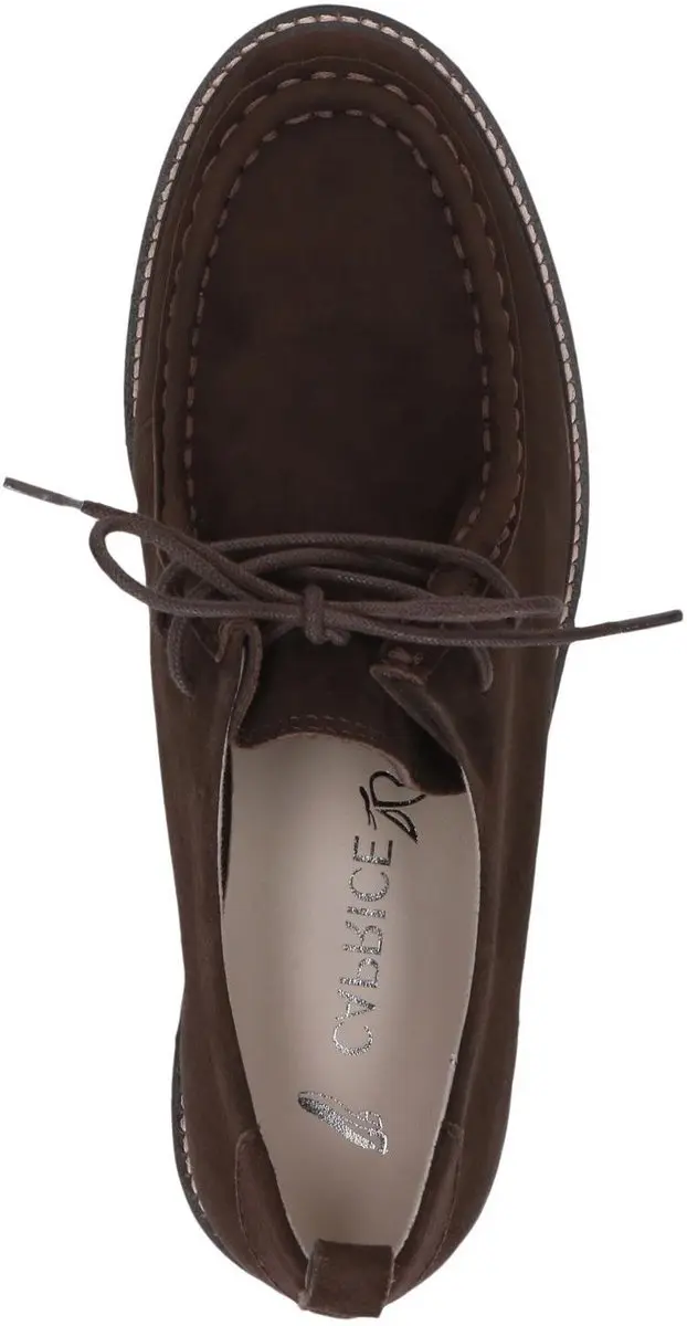 Caprice 9-9-23612-45 342 DK Brown Veterschoenen Donker Bruin Suede Dames - Donker Bruin - 37 - afbeelding 6 van 6