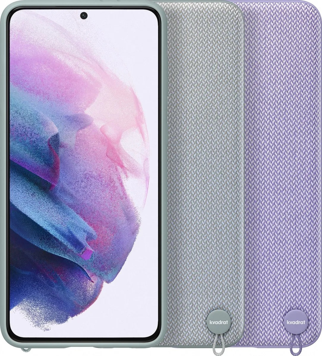 Samsung Smart Kvadrat Hoesje S21 Plus EF-XG996FVEGWW - Paars