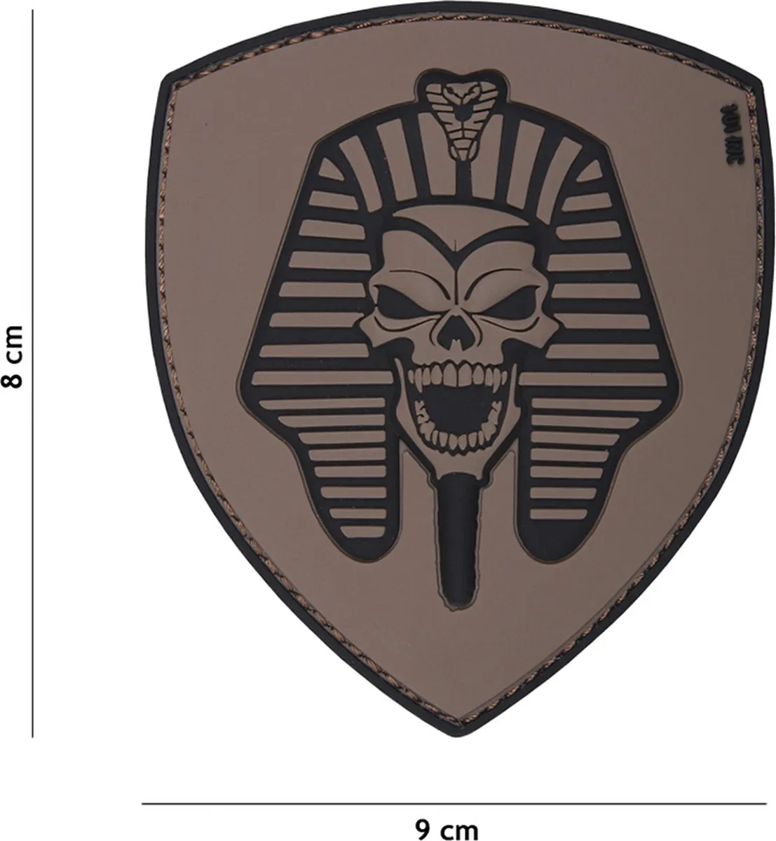 101 Inc Embleem 3D Pvc Farao Skull