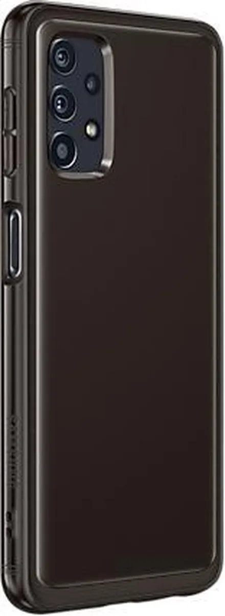 Samsung Galaxy A32 5G Soft Clear Hoesje - Zwart EF-QA326TBEGWW