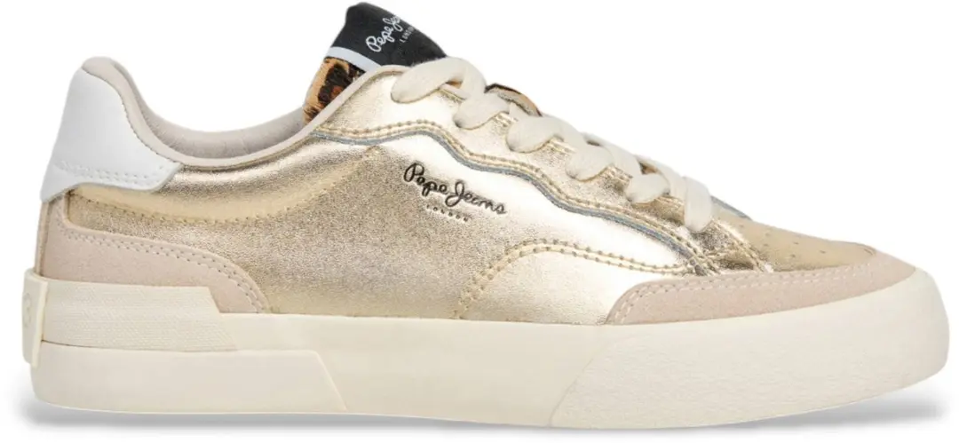 Pepe Jeans Milanlow gouden slippers