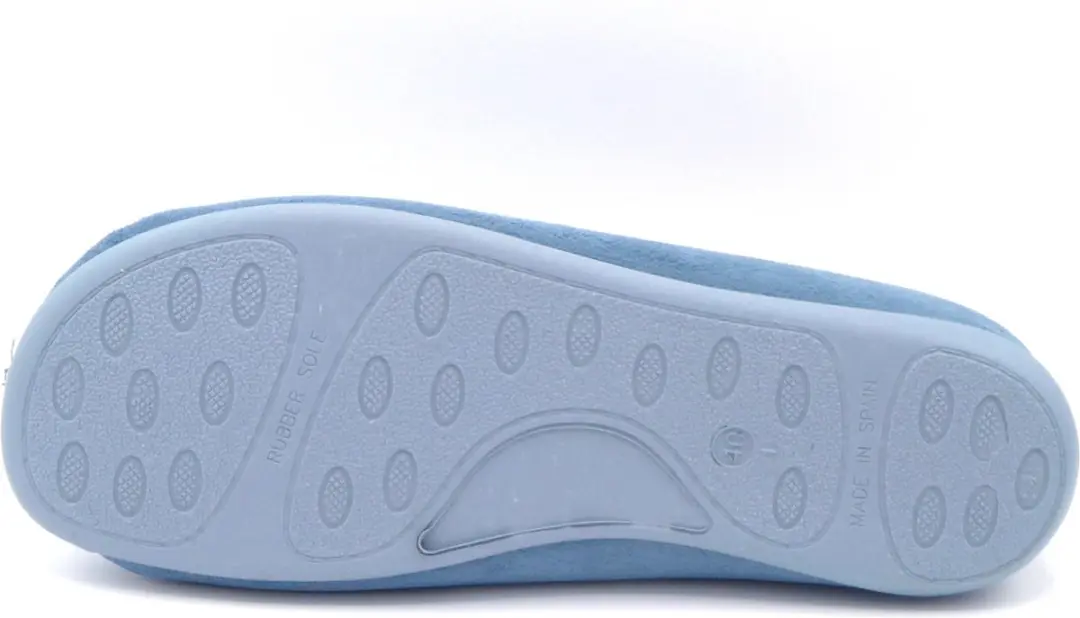 Q-Fit Madrid dames pantoffel - Turquoise - Maat 40 - afbeelding 5 van 6