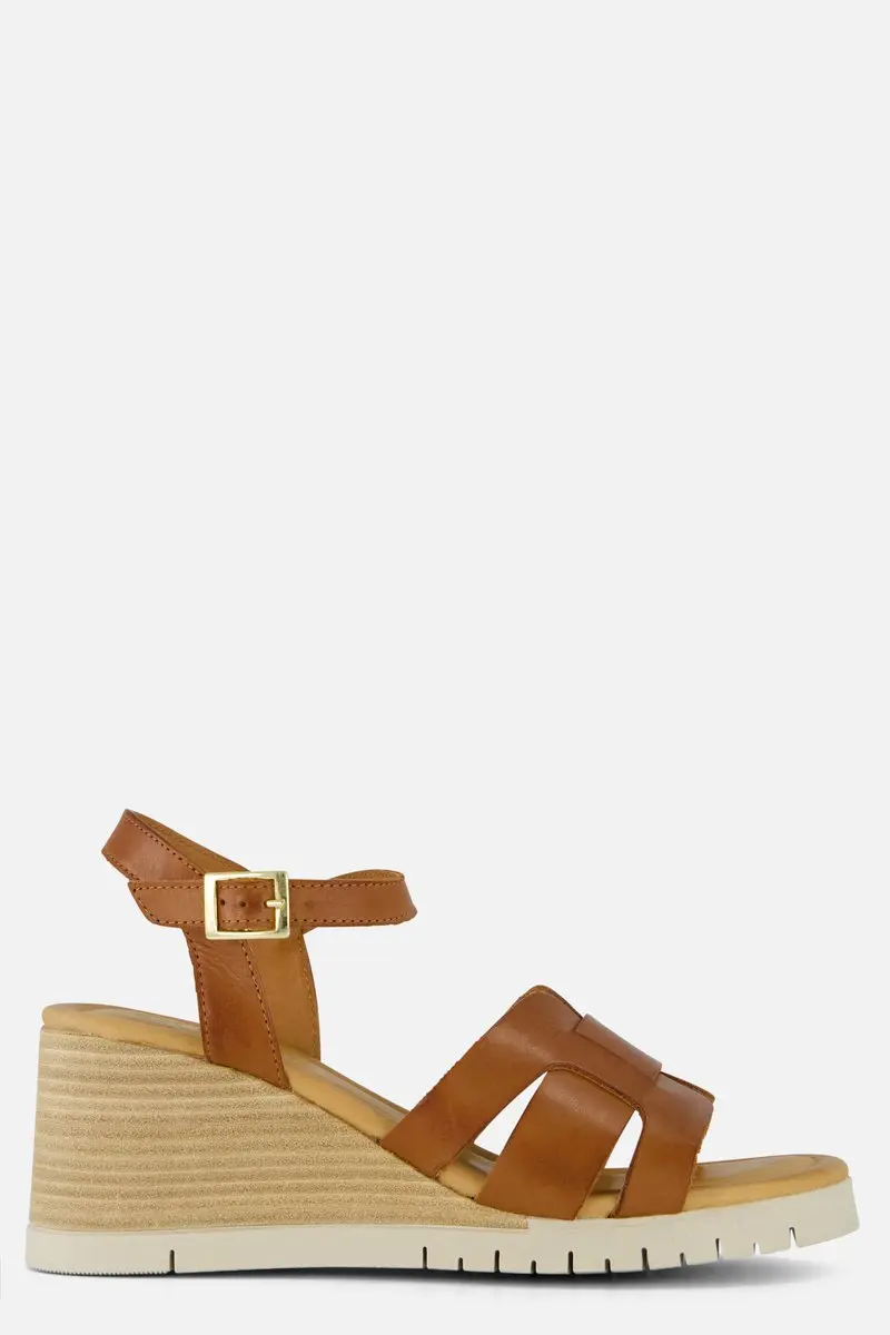 AQA Shoes A8585 Sandalen met hak Cognac - afbeelding 4 van 6