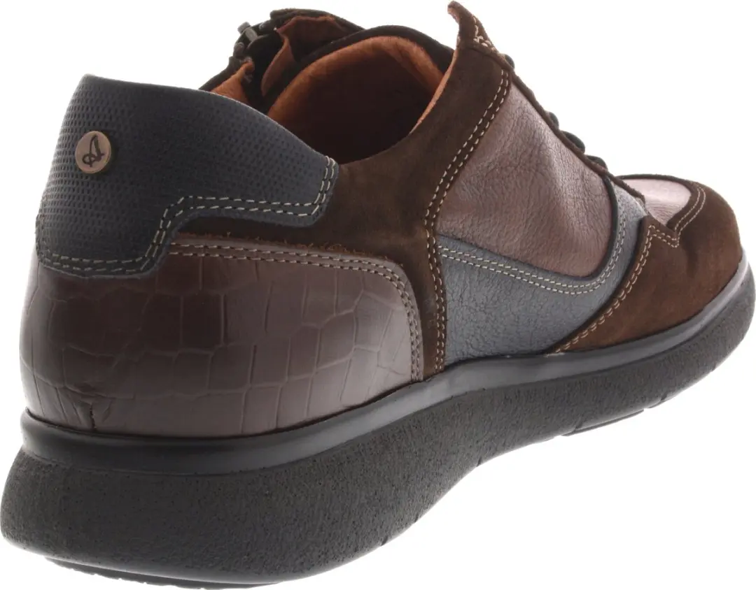 Heren Sneakers Australian Dakota Width H Cognac - Maat 44 - afbeelding 6 van 6